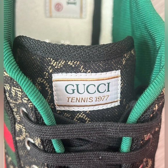 Gucci canvas monogram sneaker new with tags - Picture 8 of 10